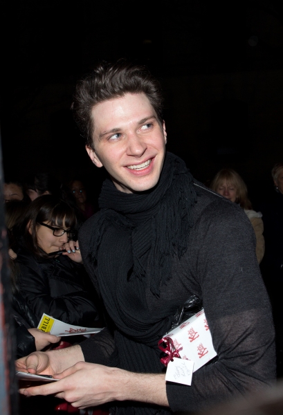 Photo Coverage: Cyndi Lauper, Harvey Fierstein Meet Fans at KINKY BOOTS Stage Door Image