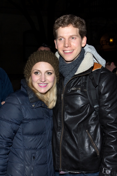 Photo Coverage: Cyndi Lauper, Harvey Fierstein Meet Fans at KINKY BOOTS Stage Door Image