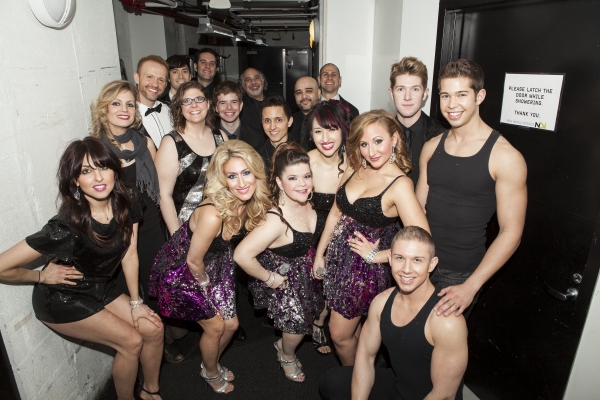 Marty Thomas and the cast of Diva Photo