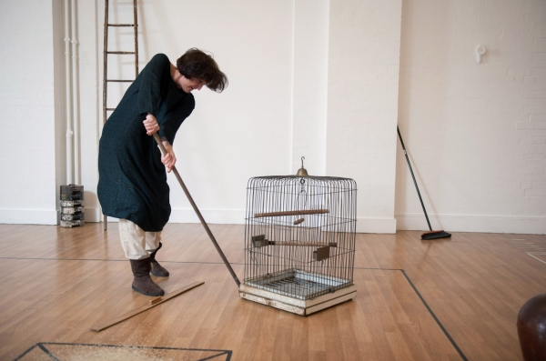 Photo Flash: In Rehearsal for THE TESTAMENT OF MARY with Fiona Shaw Image