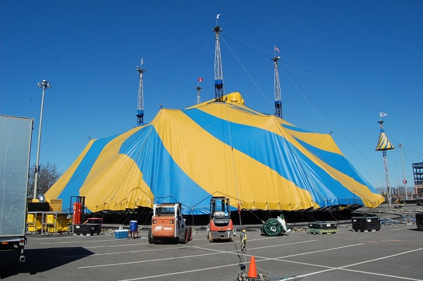 Photo Flash: Cirque du Soleil Raises TOTEM Big Top at Citi Field for 3/14 Opening 