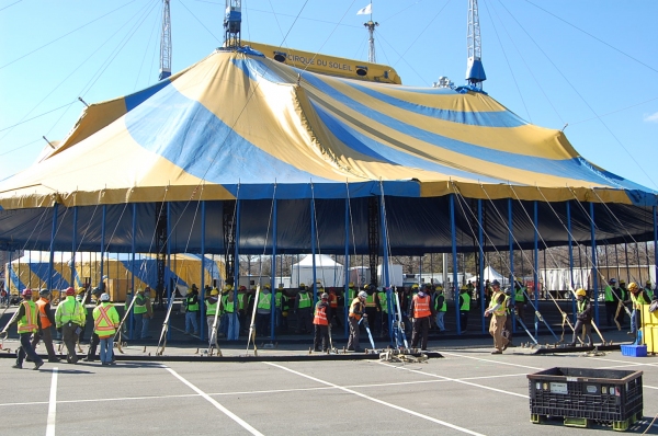 Photo Flash: Cirque du Soleil Raises TOTEM Big Top at Citi Field for 3/14 Opening 