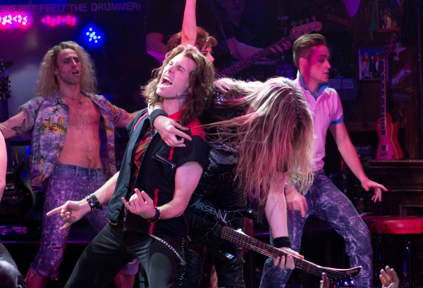 Photo Coverage: ROCK OF AGES Breaks Into Top 50 Longest-Running Shows! 