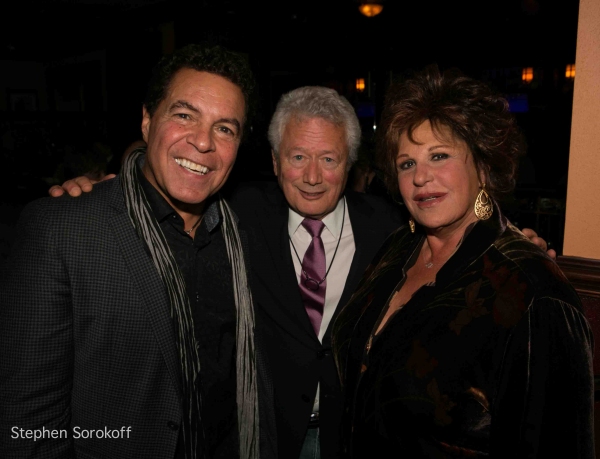 Clint Holmes, Stephen Sorokoff, Lainie Kazan Photo