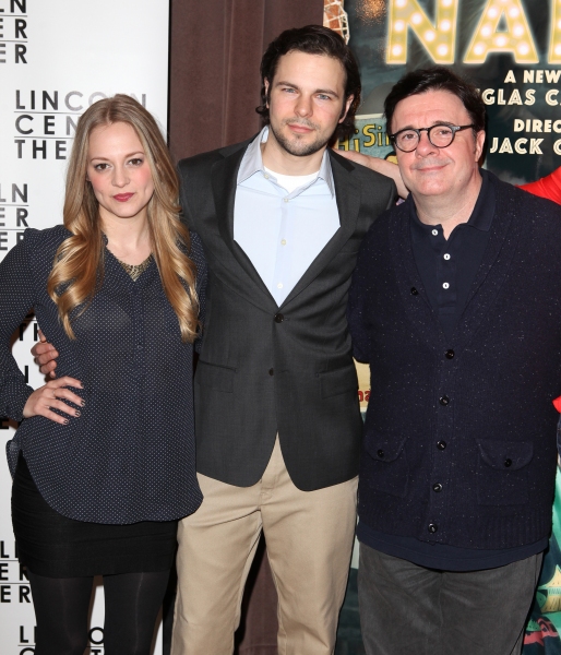 Jenni Barber, Jonny Orsini & Nathan Lane  Photo