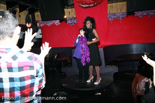 Photo Flash: Christine Pedi Visits BOYLESQUE! Image
