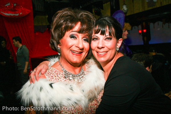 Photo Flash: Christine Pedi Visits BOYLESQUE! Image