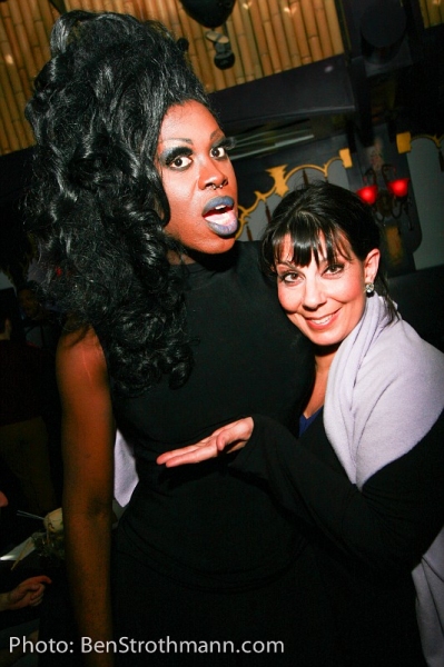 Photo Flash: Christine Pedi Visits BOYLESQUE! Image