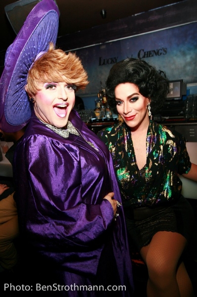 Photo Flash: Christine Pedi Visits BOYLESQUE! Image