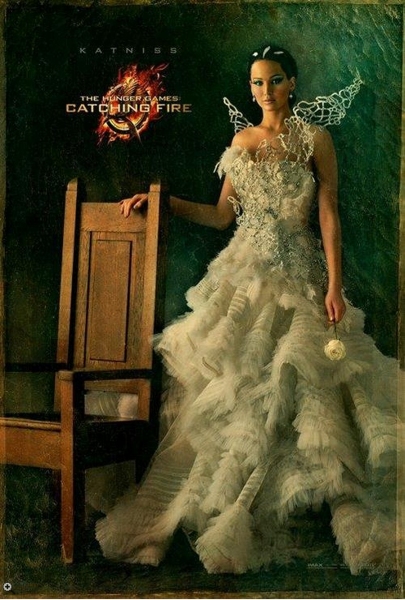 Photo Coverage: Jennifer Lawrence Wears White for Hunger Games 