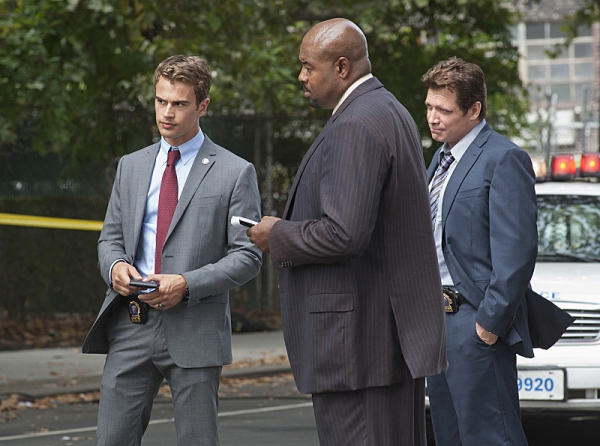 Theo James, Chi McBride, Holt McCallany Photo