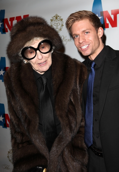 Elaine Stritch & Hunter Ryan Herdlicka  Photo