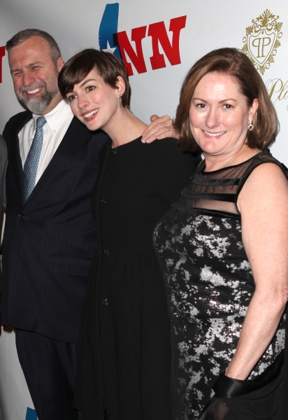Gerald Hathaway, Anne Hathaway, Kate McCauley Hathaway Photo