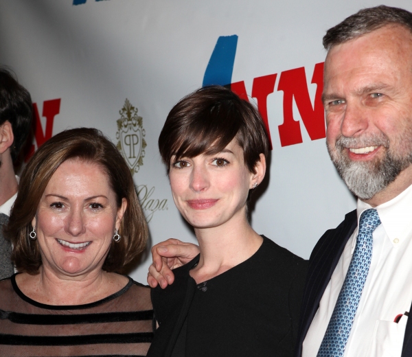 Kate McCauley Hathaway, Anne Hathaway & Gerald Hathaway Photo