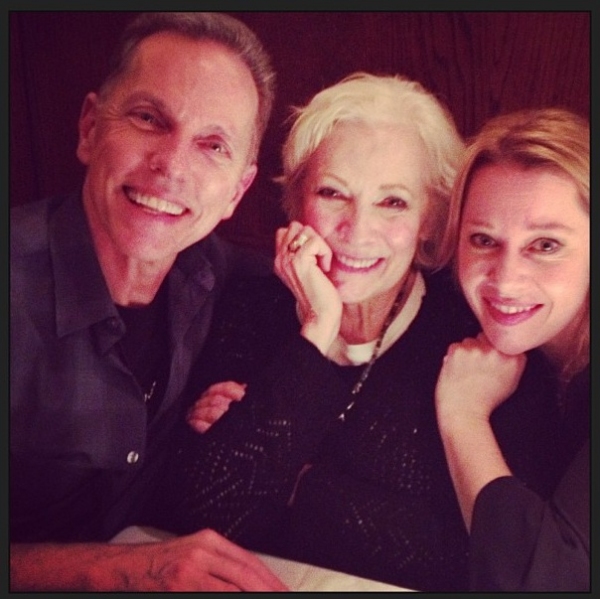 Photo Flash: CARRIE Reunion! Dean Pitchford and Linzi Hateley Visit Betty Buckley at DEAR WORLD Image