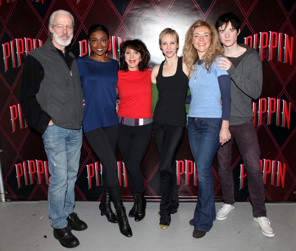 Terrence Mann, Patina Miller, Andrea Martin, Charlotte d'Amboise, Rachel Bay Jones an Photo