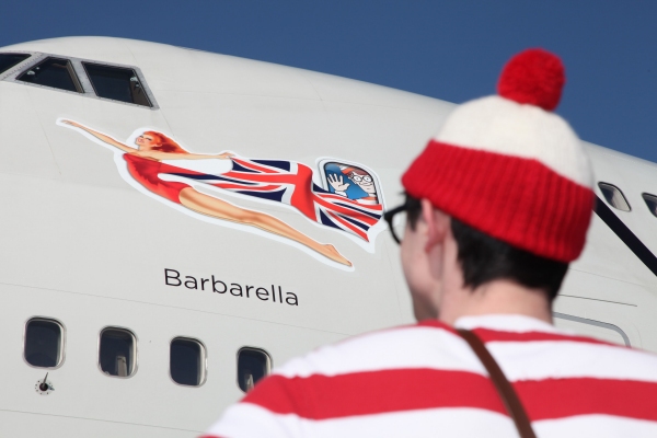 Photo Flash: WHERE'S WALDO? Celebrates 25th Anniversary with Virgin Atlantic 