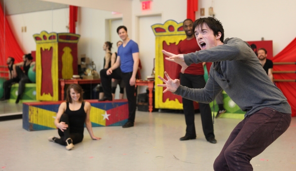 Photo Coverage: Inside PIPPIN's Press Rehearsal - Patina Miller, Matthew James Thomas and More Strut Their Stuff! Image