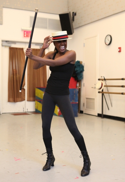 Photo Coverage: Inside PIPPIN's Press Rehearsal - Patina Miller, Matthew James Thomas and More Strut Their Stuff! Image