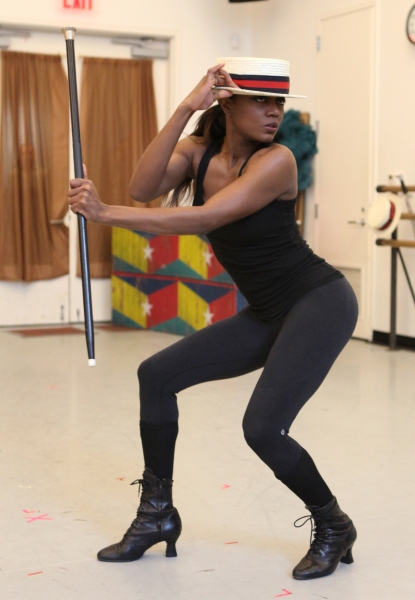 Photo Coverage: Inside PIPPIN's Press Rehearsal - Patina Miller, Matthew James Thomas and More Strut Their Stuff! Image