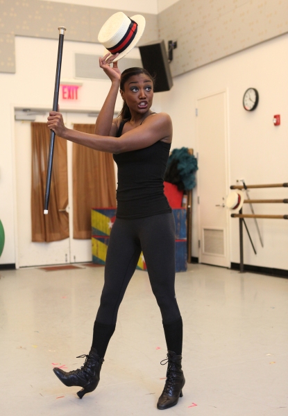 Photo Coverage: Inside PIPPIN's Press Rehearsal - Patina Miller, Matthew James Thomas and More Strut Their Stuff! Image