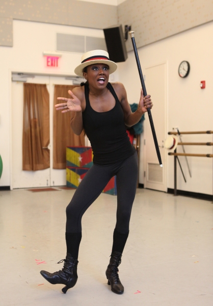 Photo Coverage: Inside PIPPIN's Press Rehearsal - Patina Miller, Matthew James Thomas and More Strut Their Stuff! Image