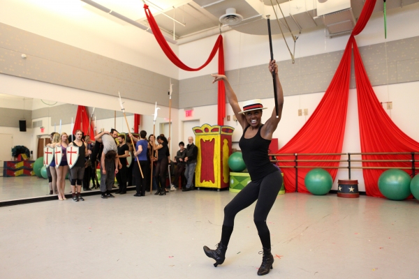 Photo Coverage: Inside PIPPIN's Press Rehearsal - Patina Miller, Matthew James Thomas and More Strut Their Stuff! Image