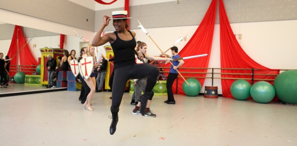 Photo Coverage: Inside PIPPIN's Press Rehearsal - Patina Miller, Matthew James Thomas and More Strut Their Stuff! Image