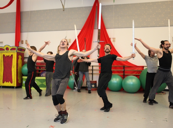 Photo Coverage: Inside PIPPIN's Press Rehearsal - Patina Miller, Matthew James Thomas and More Strut Their Stuff! Image