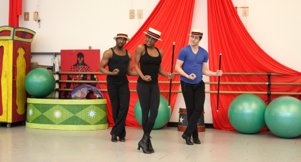 Photo Coverage: Inside PIPPIN's Press Rehearsal - Patina Miller, Matthew James Thomas and More Strut Their Stuff! Image