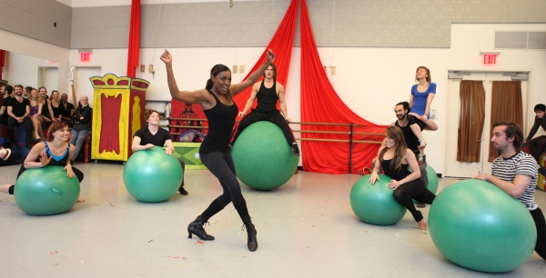 Photo Coverage: Inside PIPPIN's Press Rehearsal - Patina Miller, Matthew James Thomas and More Strut Their Stuff! Image