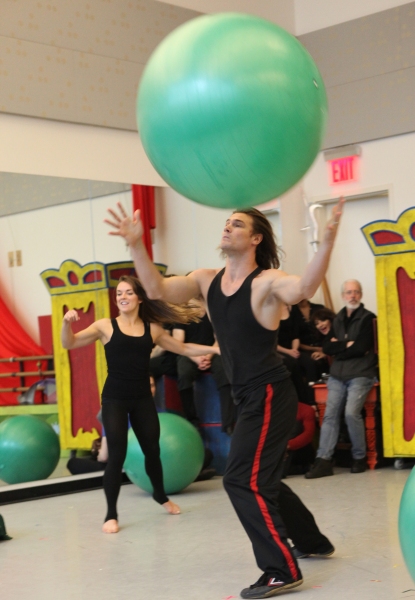 Photo Coverage: Inside PIPPIN's Press Rehearsal - Patina Miller, Matthew James Thomas and More Strut Their Stuff! Image