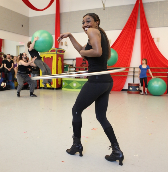 Photo Coverage: Inside PIPPIN's Press Rehearsal - Patina Miller, Matthew James Thomas and More Strut Their Stuff! Image