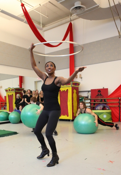 Photo Coverage: Inside PIPPIN's Press Rehearsal - Patina Miller, Matthew James Thomas and More Strut Their Stuff! Image