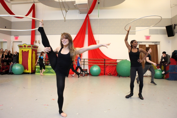 Photo Coverage: Inside PIPPIN's Press Rehearsal - Patina Miller, Matthew James Thomas and More Strut Their Stuff! Image