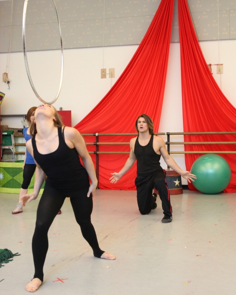 Photo Coverage: Inside PIPPIN's Press Rehearsal - Patina Miller, Matthew James Thomas and More Strut Their Stuff! Image