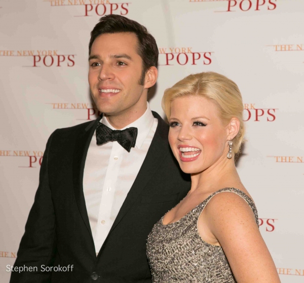 Photo Coverage: Megan Hilty and Ryan Silverman Take Stage in New York Pops' LUCK BE A LADY Image