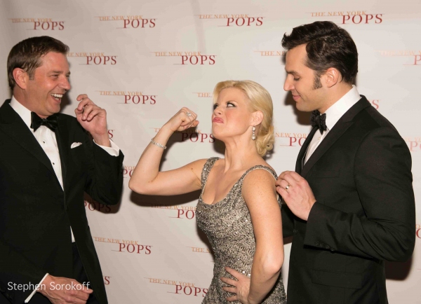 Photo Coverage: Megan Hilty and Ryan Silverman Take Stage in New York Pops' LUCK BE A LADY Image