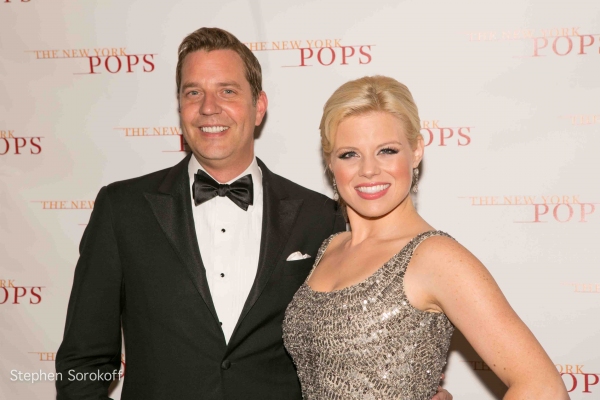 Photo Coverage: Megan Hilty and Ryan Silverman Take Stage in New York Pops' LUCK BE A LADY Image