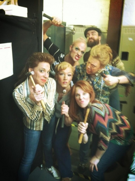 Photo Flash: Saturday Intermission Pics, March 9 - Andrew Keenan-Bolger's Last SIPs with NEWSIES, HANDS ON A HARDBODY and More!  Image