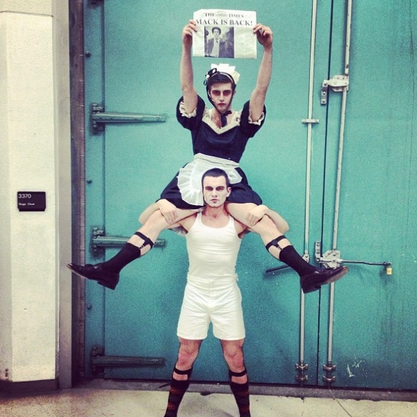 Photo Flash: Saturday Intermission Pics, March 9 - Andrew Keenan-Bolger's Last SIPs with NEWSIES, HANDS ON A HARDBODY and More!  Image