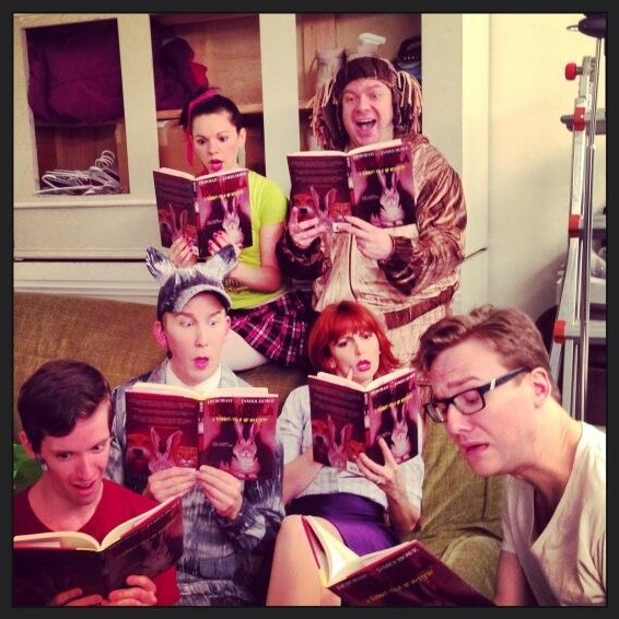 Photo Flash: Saturday Intermission Pics, March 9 - Andrew Keenan-Bolger's Last SIPs with NEWSIES, HANDS ON A HARDBODY and More!  Image