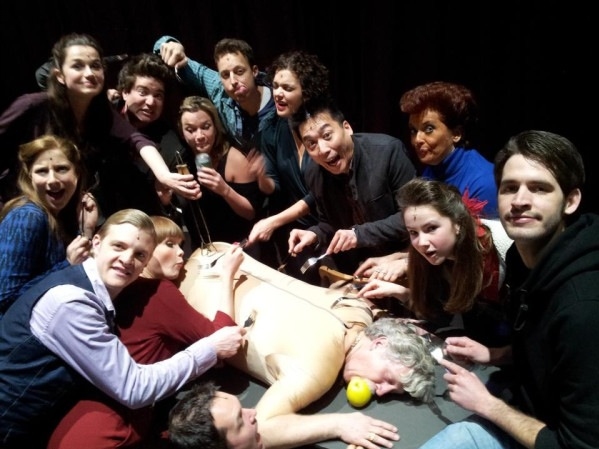 Photo Flash: Saturday Intermission Pics, March 9 - Andrew Keenan-Bolger's Last SIPs with NEWSIES, HANDS ON A HARDBODY and More!  Image