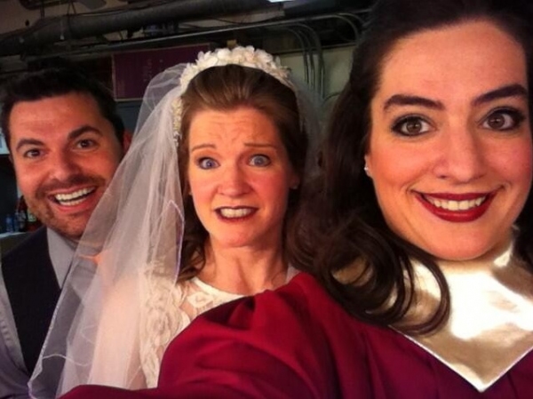 Photo Flash: Saturday Intermission Pics, March 9 - Andrew Keenan-Bolger's Last SIPs with NEWSIES, HANDS ON A HARDBODY and More!  Image