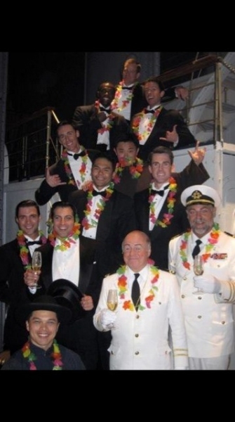 Photo Flash: Saturday Intermission Pics, March 9 - Andrew Keenan-Bolger's Last SIPs with NEWSIES, HANDS ON A HARDBODY and More!  Image