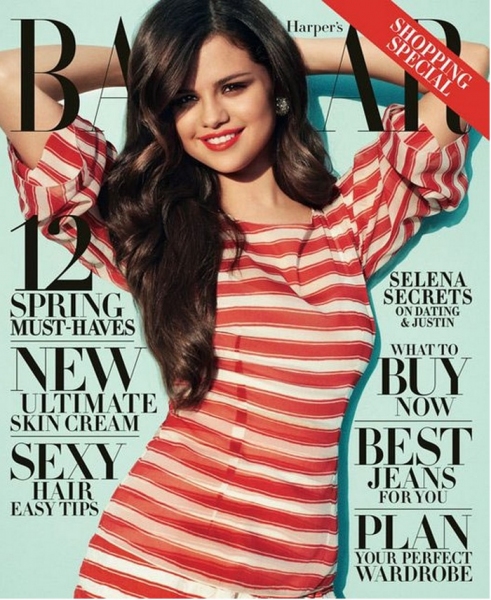 Photo Coverage: Selena Gomez's  Cover Shoot for Harper's Bazaar 