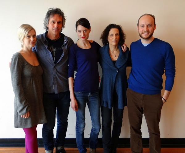 Photo Flash: Kellie Overbey, Quentin Mare and More in Rehearsal for Page 73 Productions' SLEEPING ROUGH Image