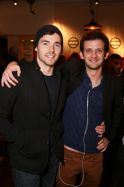 Actor Ian Harding and cast member Will Brill Photo
