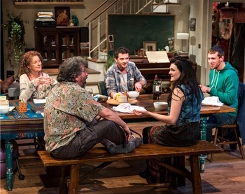 Photo Flash: First Look at Russell Harvard, Susan Pourfar and More in CTG's TRIBES 