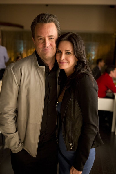 Matthew Perry and Courteney Cox Photo
